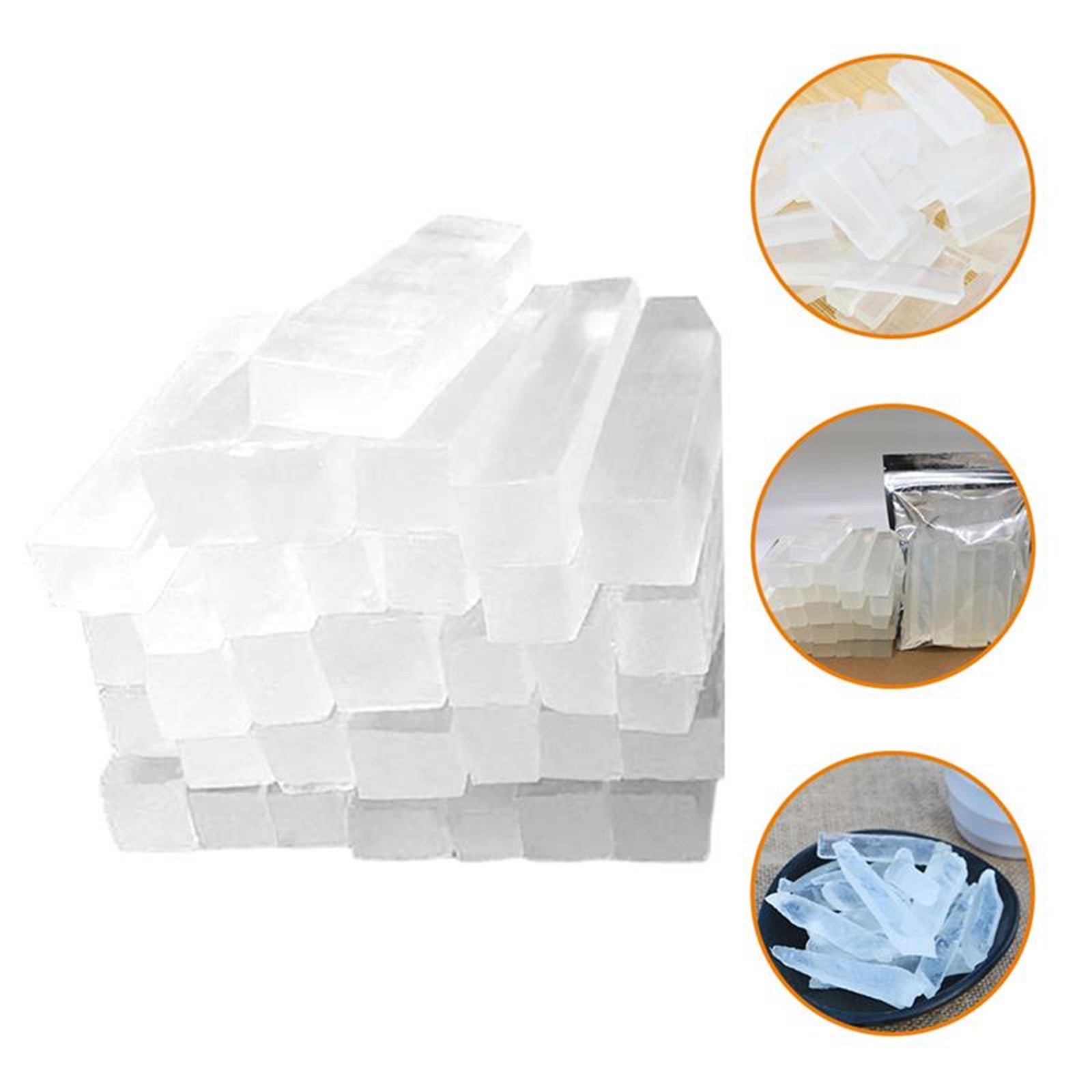 Soap Making Kit For Beginners - 250 г прозрачной глицериновой основы для